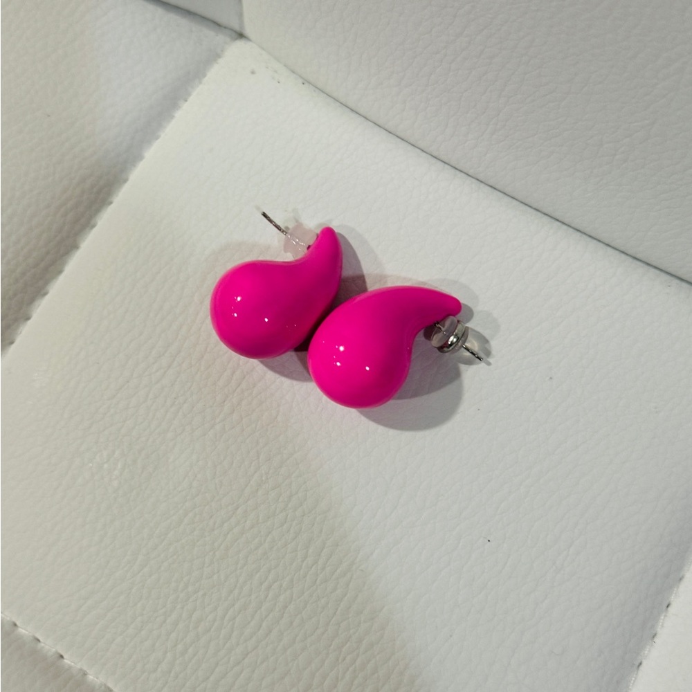 Chunky Gold Earrings for Women Lightweight Teardrop